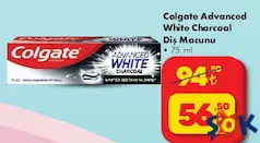 COLGATE ADVANCED WHİTE CHARCOAL DİŞ MACUNU 75 ML